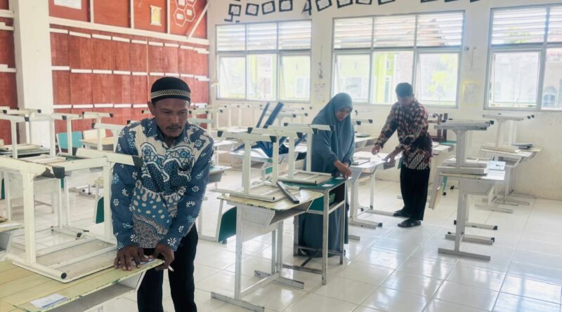 MAN Tanjungbalai Matangkan Fasilitas dan Ruangan Jelang Asesmen Berbasis Online