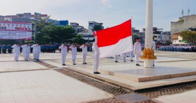 Tampil Memukau, Siswa MAN Tanjungbalai Sukses Jadi Pengibar Bendera Hari Lahir Pancasila 2026