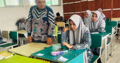 Pastikan Kelancaran Asesmen, Kepala MAN Tanjungbalai Tinjau Langsung Ruang Asesmen Semester Genap