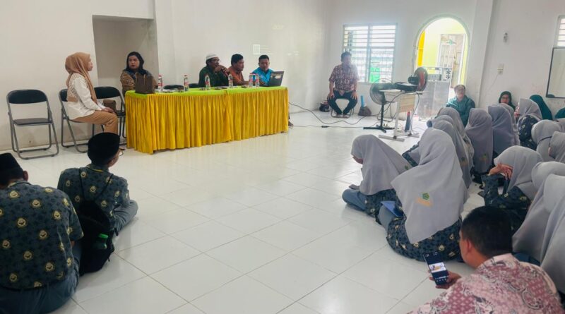 Bentengi Generasi Muda, BNN Kota Tanjungbalai Gelar Sosialisasi Bahaya Narkoba Sejak Dini di MAN Tanjungbalai
