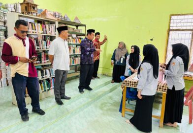 Kepala MAN Tanjungbalai Tinjau Langsung Aktivitas Mahasiswi PLPT UNA